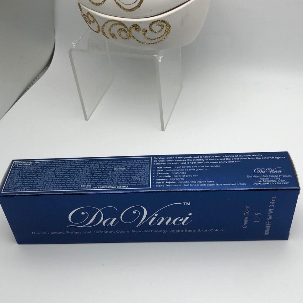 Da Vinci Professional Permanent Color 7A Ash Blonde